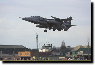 The final Jaguar GR.3 departure from Colt