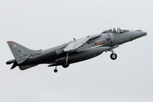 Harrier GR.9 taking off