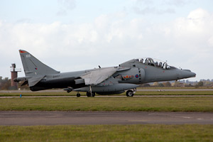 Harrier T.12 taxiing
