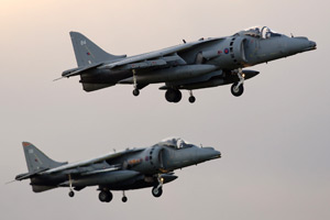 Harrier GR.9s on final approach