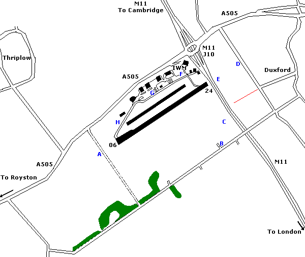 IWM Duxford viewing locations