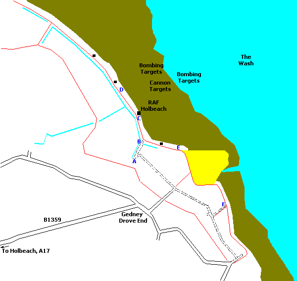 RAF Holbeach viewing locations