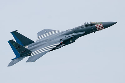 F-15C departing
