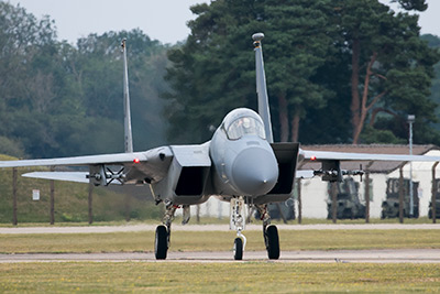 F-15C taxiing