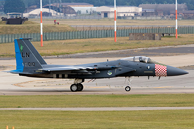 F-15C taxiing