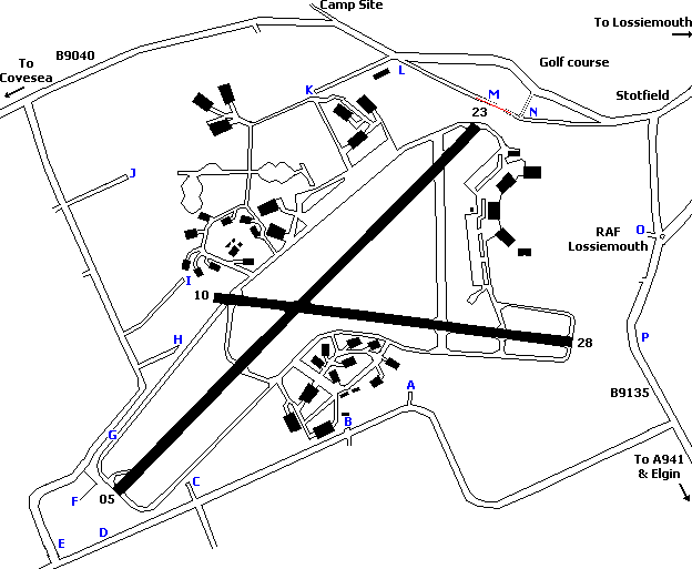 RAF Lossiemouth viewing locations