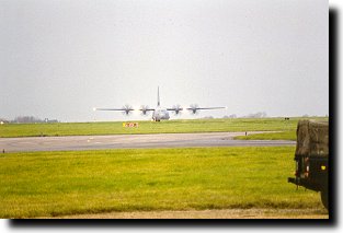 Hercules taxiing