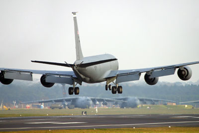 KC-135 from point K