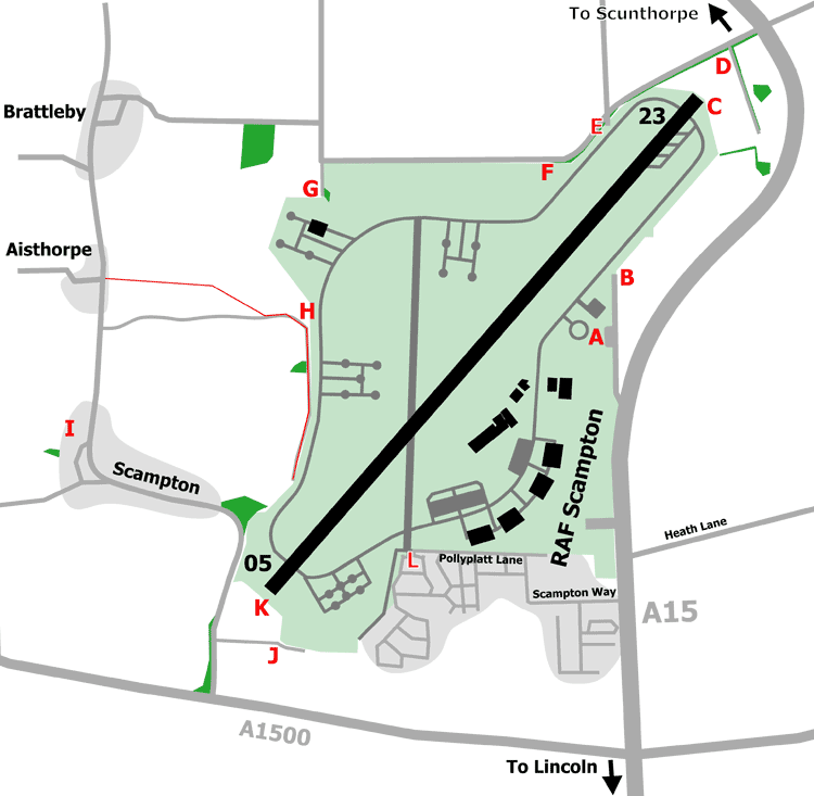 RAF Benson viewing locations