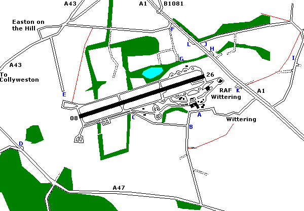 RAF Wittering viewing locations