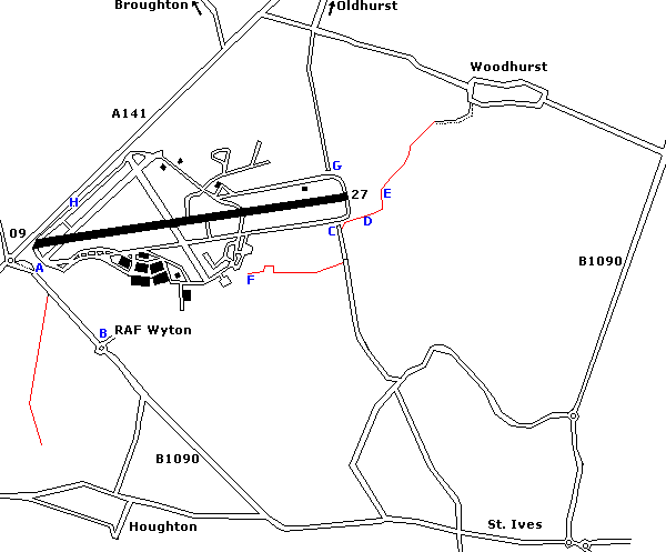 RAF Wyton viewing locations