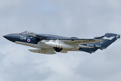 Sea Vixen departing