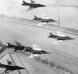 Swift F.1s of 56 squadron in 1954