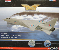 Corgi TSR2 box