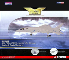 Corgi TSR2 box