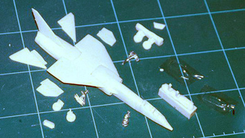 Starr Miniatures TSR2 parts