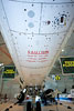 XR220 - Underside of nose looking aft, note periscope at top right. The stencils warning of heavy doors would only have been on XR219 and XR220 as they refer to ballast mounted on these panels to make up for missing radar equipment.