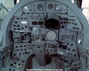 Mockup of the Type 594 (production TSR2) navigator's cockpit.