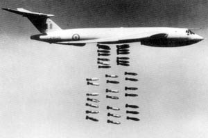 B.1A XH648 releasing bombs