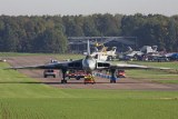 Towing XH558 down the taxiway