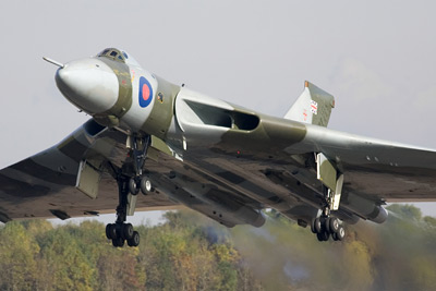 XH558 returns to the air