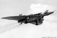 Vulcan B.2 XH558 at Greenham Common, 22nd July 1983; Shaun Connor