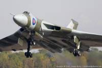 Vulcan B.2 XH558 at Bruntingthorpe (first post-restoration flight), 18th October 2007; Damien Burke
