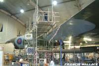 Vulcan B.2 XH558 at Bruntingthorpe Proving Ground (Restoration to flight), 13th April 2007; Francis Wallace