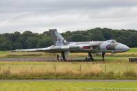 Vulcan B.2A(MRR) XJ823 at Solway Aviation Museum, 29th August 2021; Damien Burke