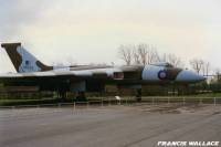 Vulcan B.2 XM598 at RAF Cosford Museum, 1995; Francis Wallace