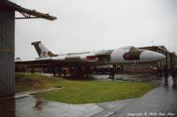 Vulcan B.2 XM602 at St Athan, September 1989; Alan Allen