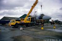 Vulcan B.2 XM602 at St Athan, April 1994; Alan Allen