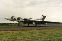 Vulcan B.2 XM655 at Wellesbourne Mountford, 25th April 1999; Damien Burke