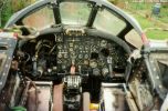 The pilots area of the cockpit of B.1 XA903 in Colin Mears' back garden. If you're wondering why it looks so airy, the canopy was off at the time this picture was taken.