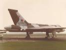 Duxford's Vulcan - XJ824 - pictured in 1981.