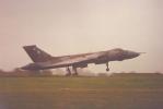 XM575 lifts off at RAF Honiton in June 1980.