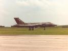 XM575 taxiing at the RAF Waddington Open Day in June 1981.